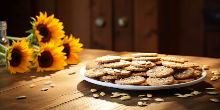 Biscuiți cu semințe de floarea soarelui: o delicatesă crocantă și sănătoasă